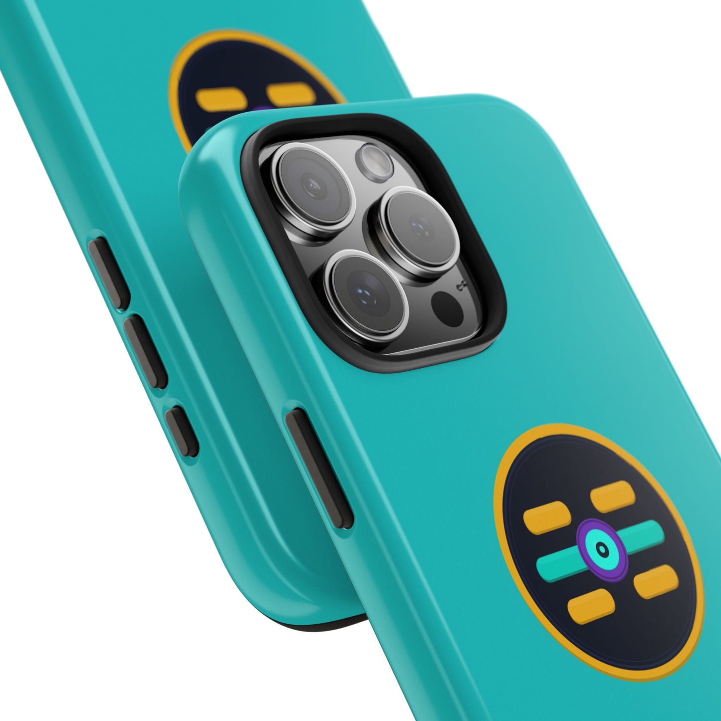 The Boards Tough Phone Case — Minimal Geometric Crest