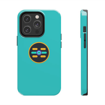 The Boards Tough Phone Case — Minimal Geometric Crest