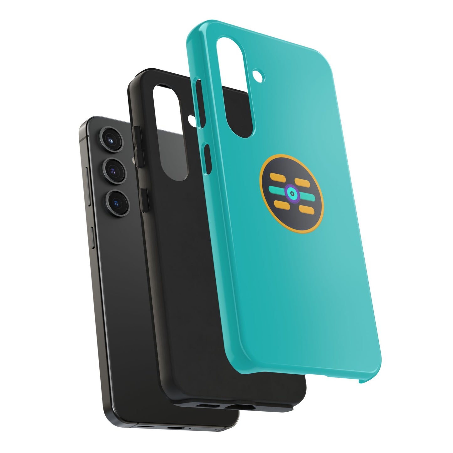 The Boards Tough Phone Case — Minimal Geometric Crest