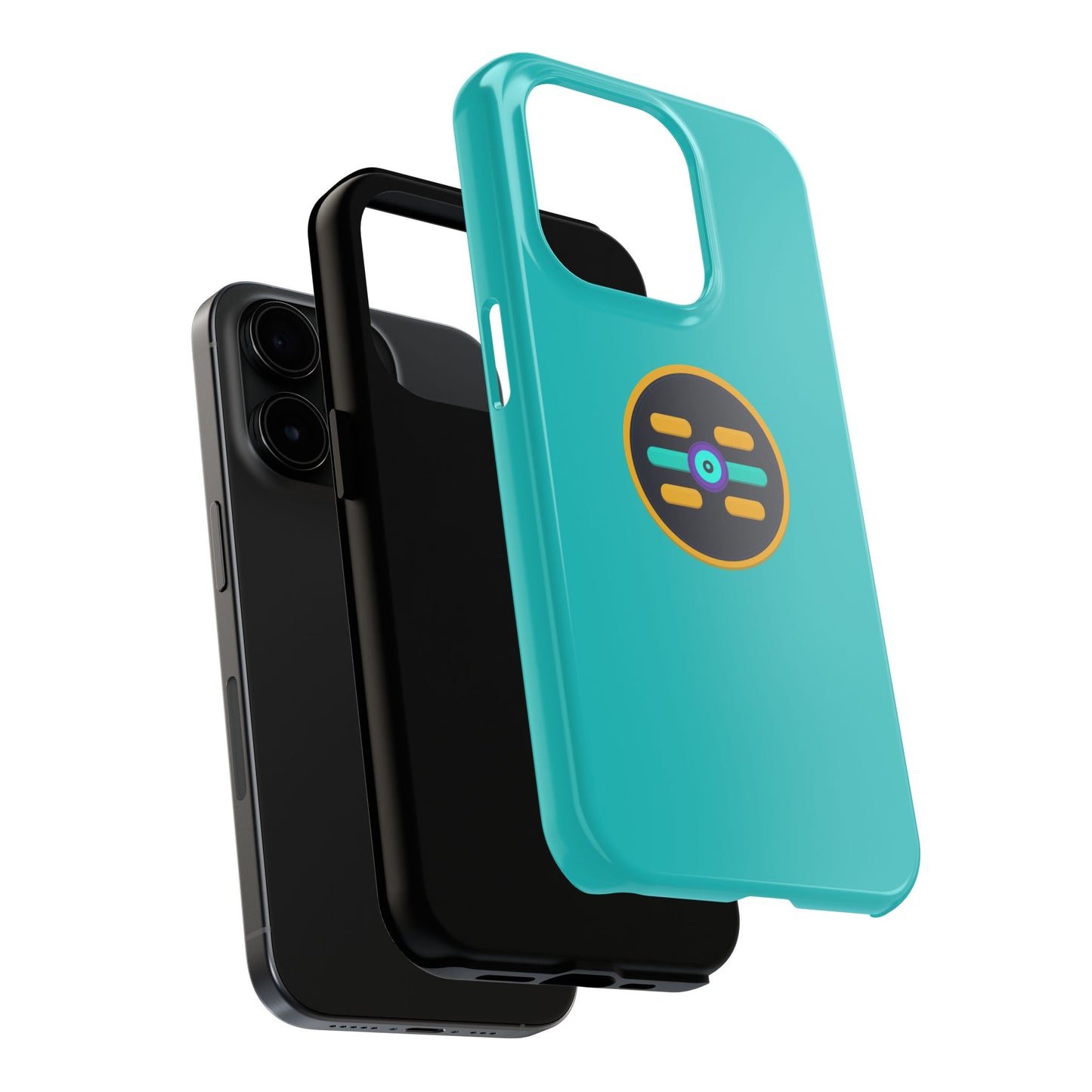 The Boards Tough Phone Case — Minimal Geometric Crest