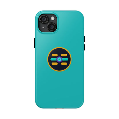 The Boards Tough Phone Case — Minimal Geometric Crest