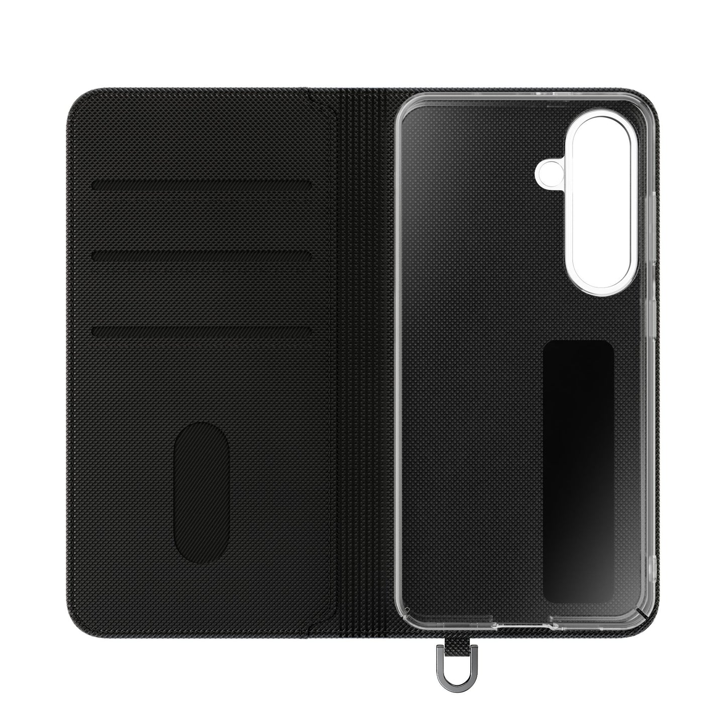 Unboards Cosmic Flip Case — Retro Space Tech Wallet Cover