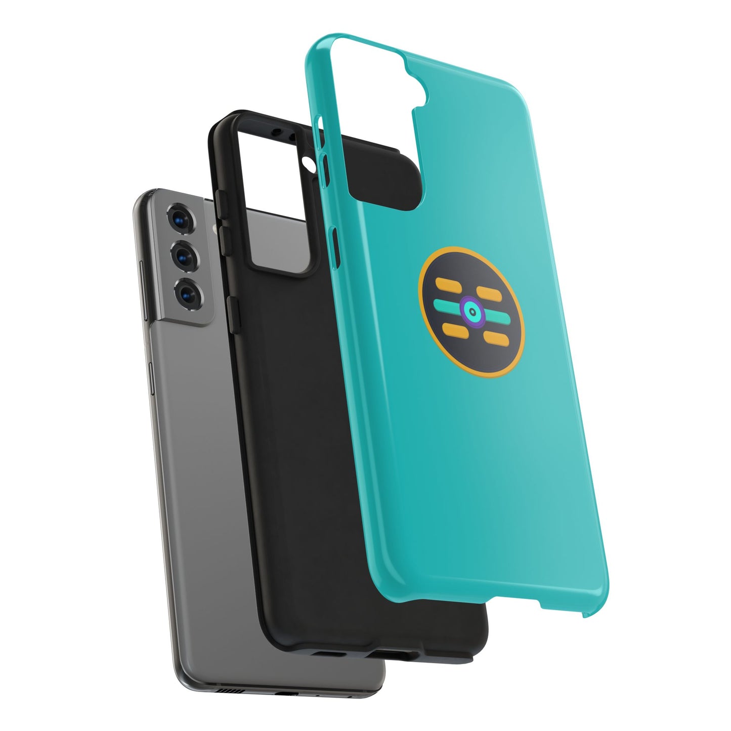 The Boards Tough Phone Case — Minimal Geometric Crest