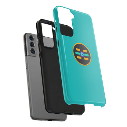 The Boards Tough Phone Case — Minimal Geometric Crest