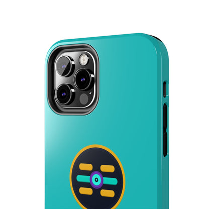 The Boards Tough Phone Case — Minimal Geometric Crest