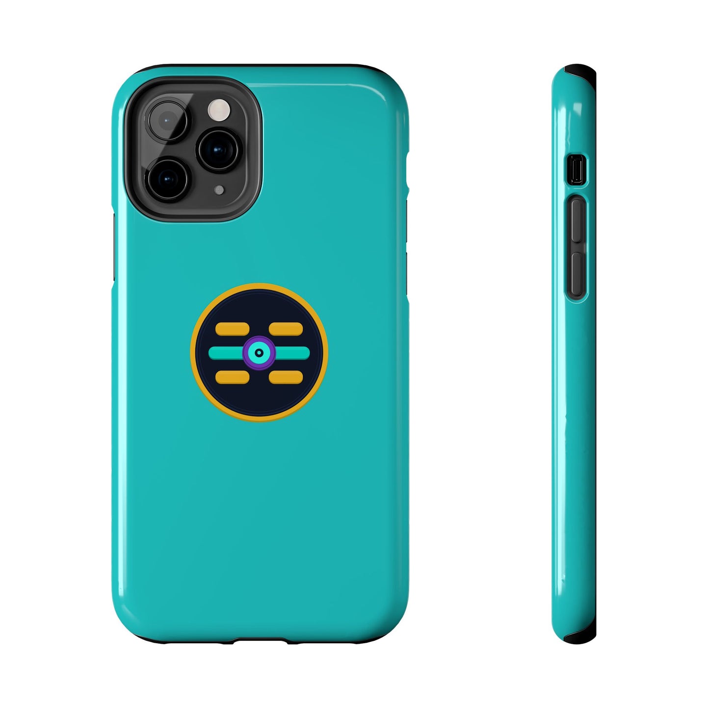The Boards Tough Phone Case — Minimal Geometric Crest