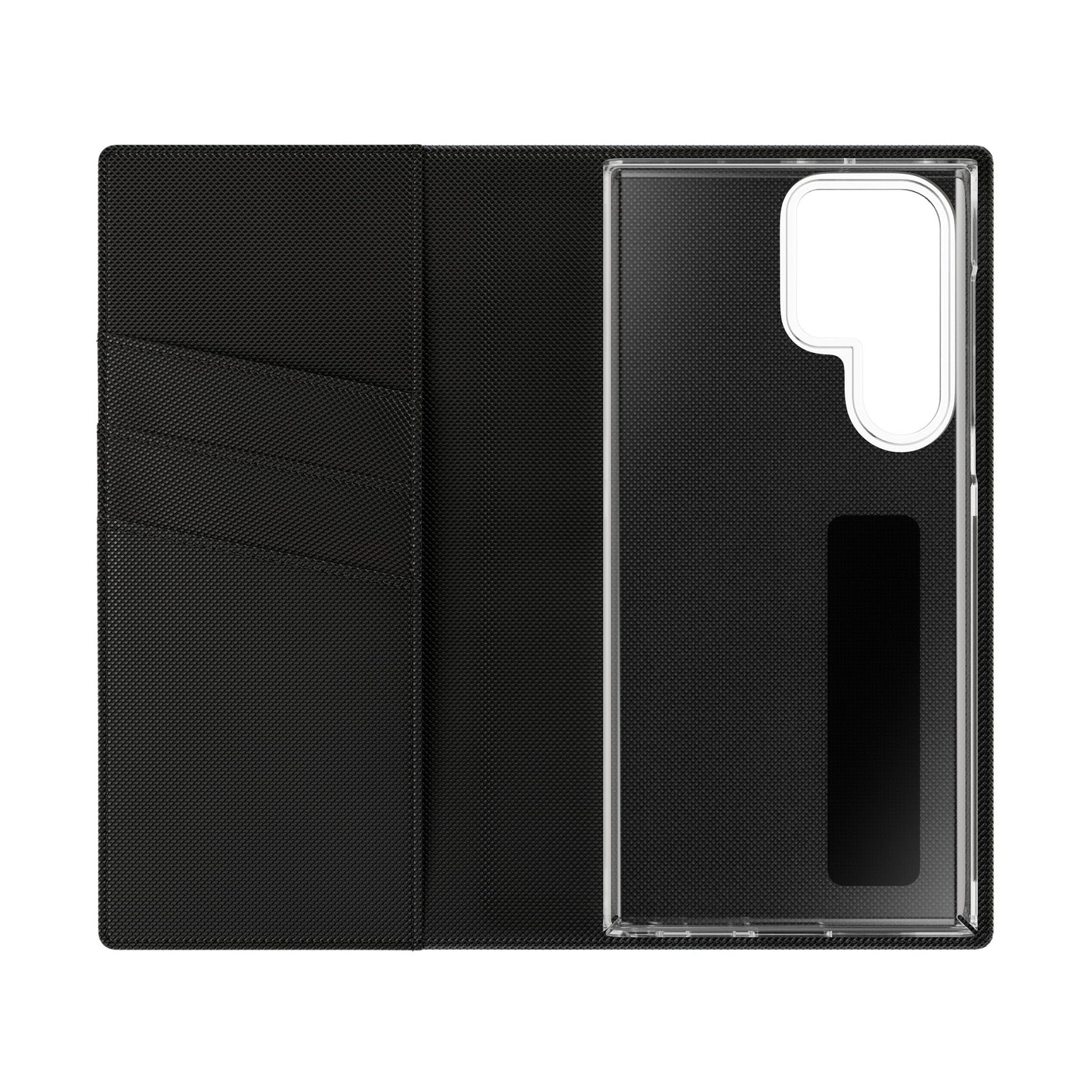 Unboards Cosmic Flip Case — Retro Space Tech Wallet Cover