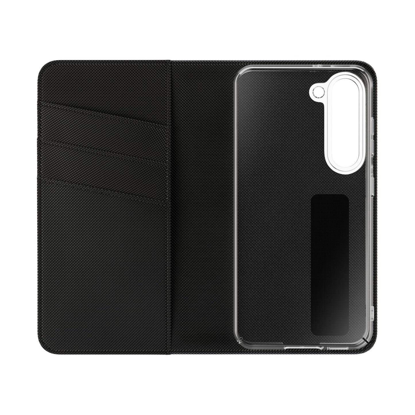 Unboards Cosmic Flip Case — Retro Space Tech Wallet Cover