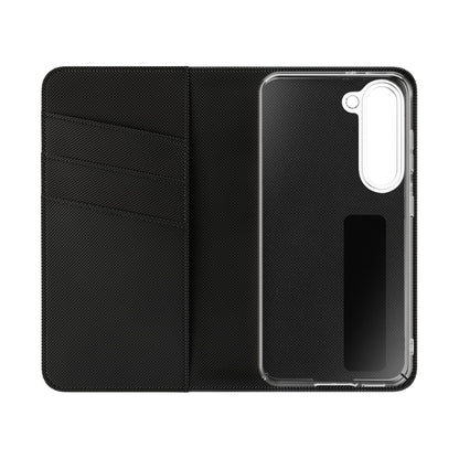 Unboards Cosmic Flip Case — Retro Space Tech Wallet Cover