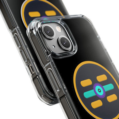 The Boards Shop Clear Magnetic Phone Case with Colorful Retro Pop Socket
