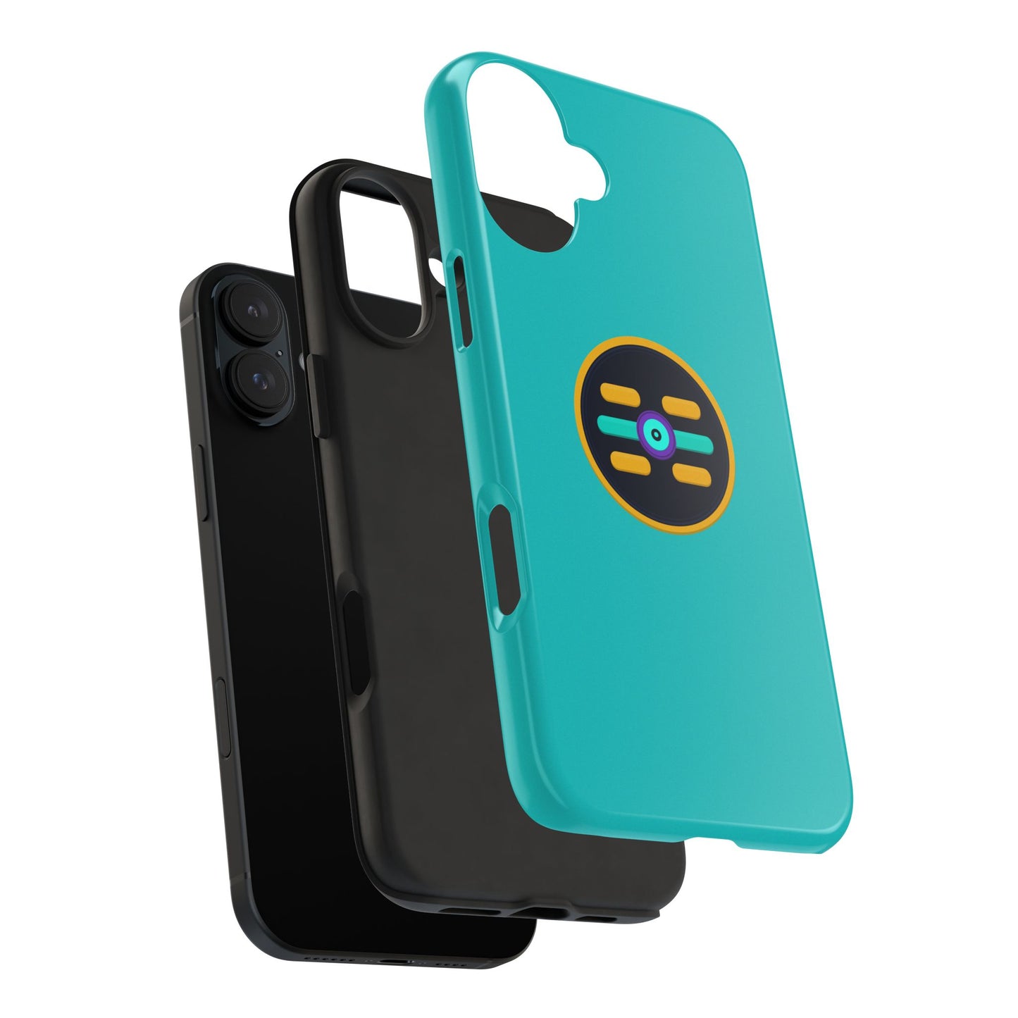 The Boards Tough Phone Case — Minimal Geometric Crest