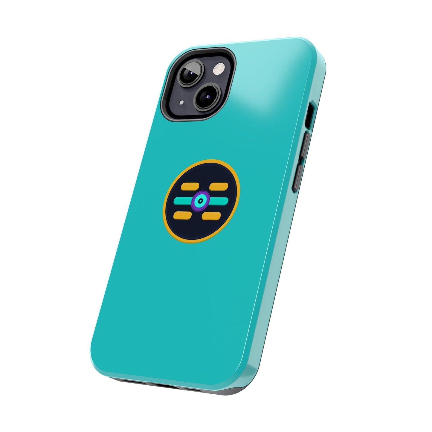 The Boards Tough Phone Case — Minimal Geometric Crest
