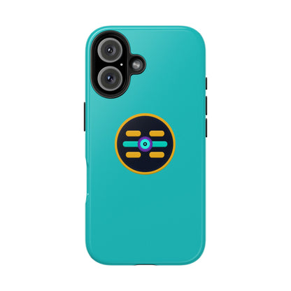 The Boards Tough Phone Case — Minimal Geometric Crest