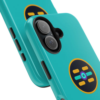 The Boards Tough Phone Case — Minimal Geometric Crest