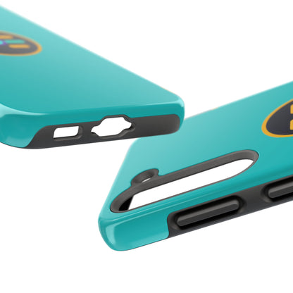The Boards Tough Phone Case — Minimal Geometric Crest