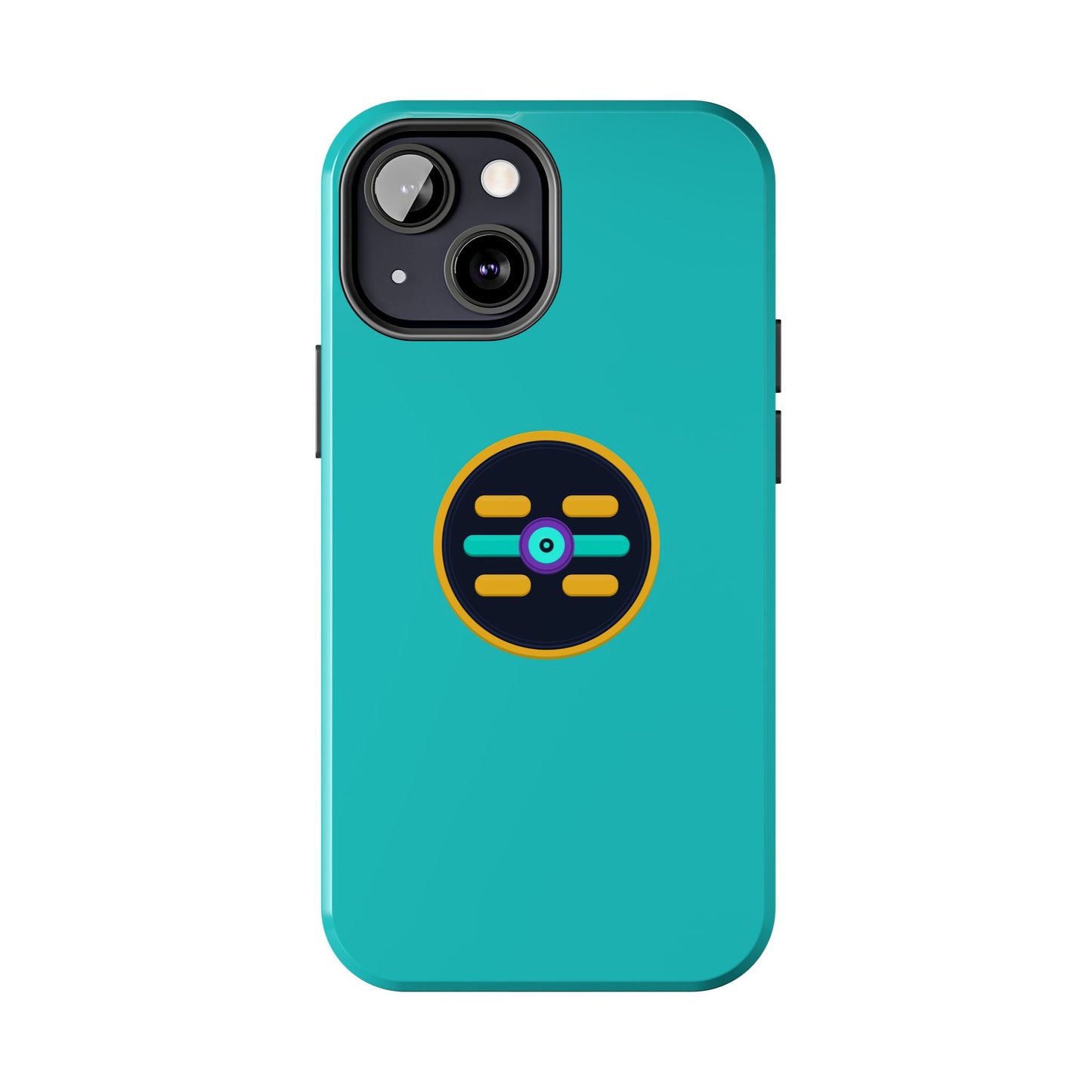 The Boards Tough Phone Case — Minimal Geometric Crest