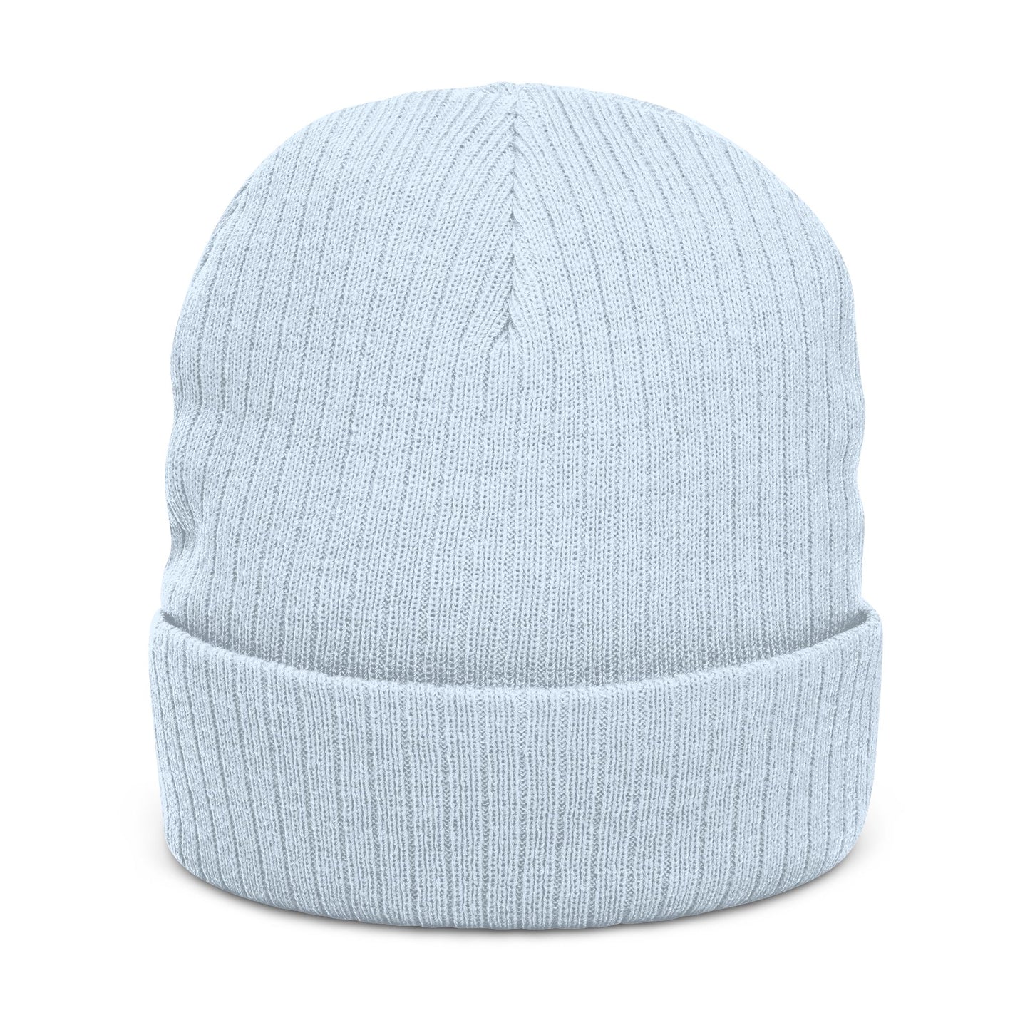 The Boards Embroidered Ribbed Beanie — Snowboard Culture Knit Hat