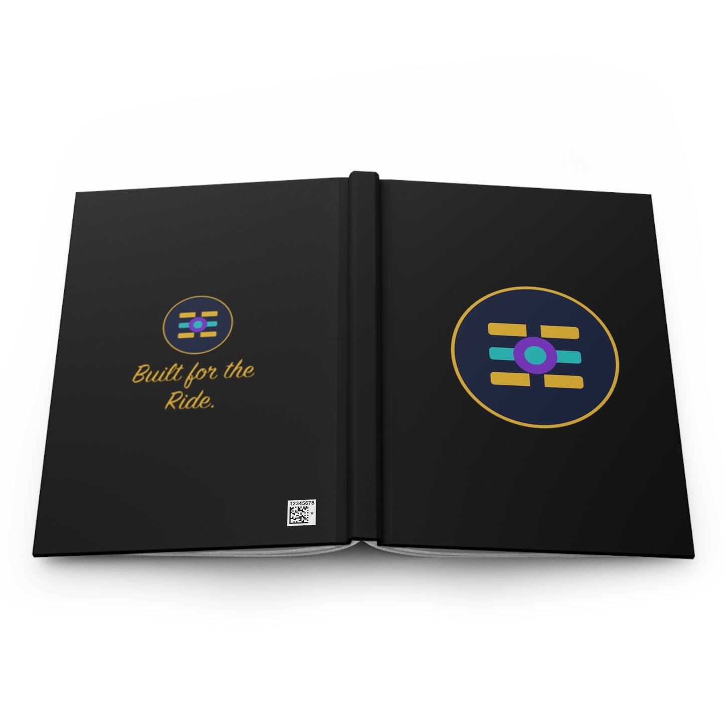 The Boards Hardcover Journal — Matte Snowboard Culture Notebook