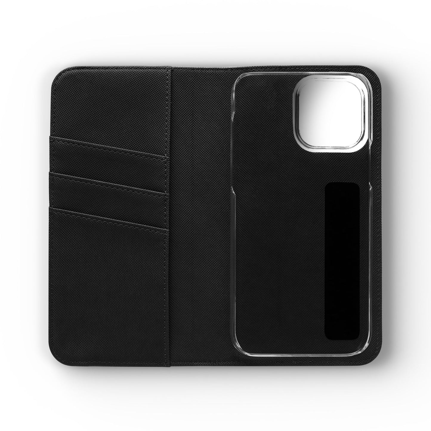 Unboards Cosmic Flip Case — Retro Space Tech Wallet Cover