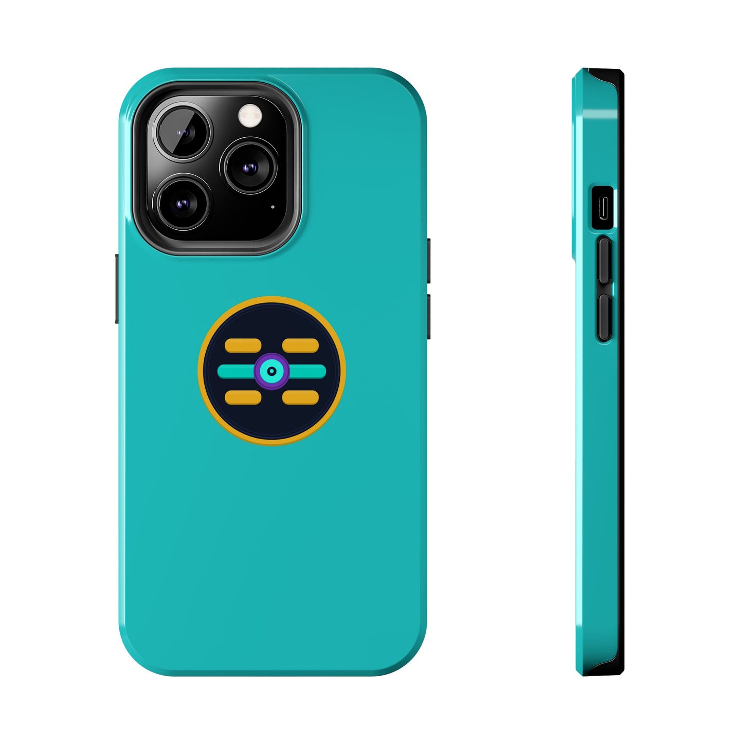 The Boards Tough Phone Case — Minimal Geometric Crest