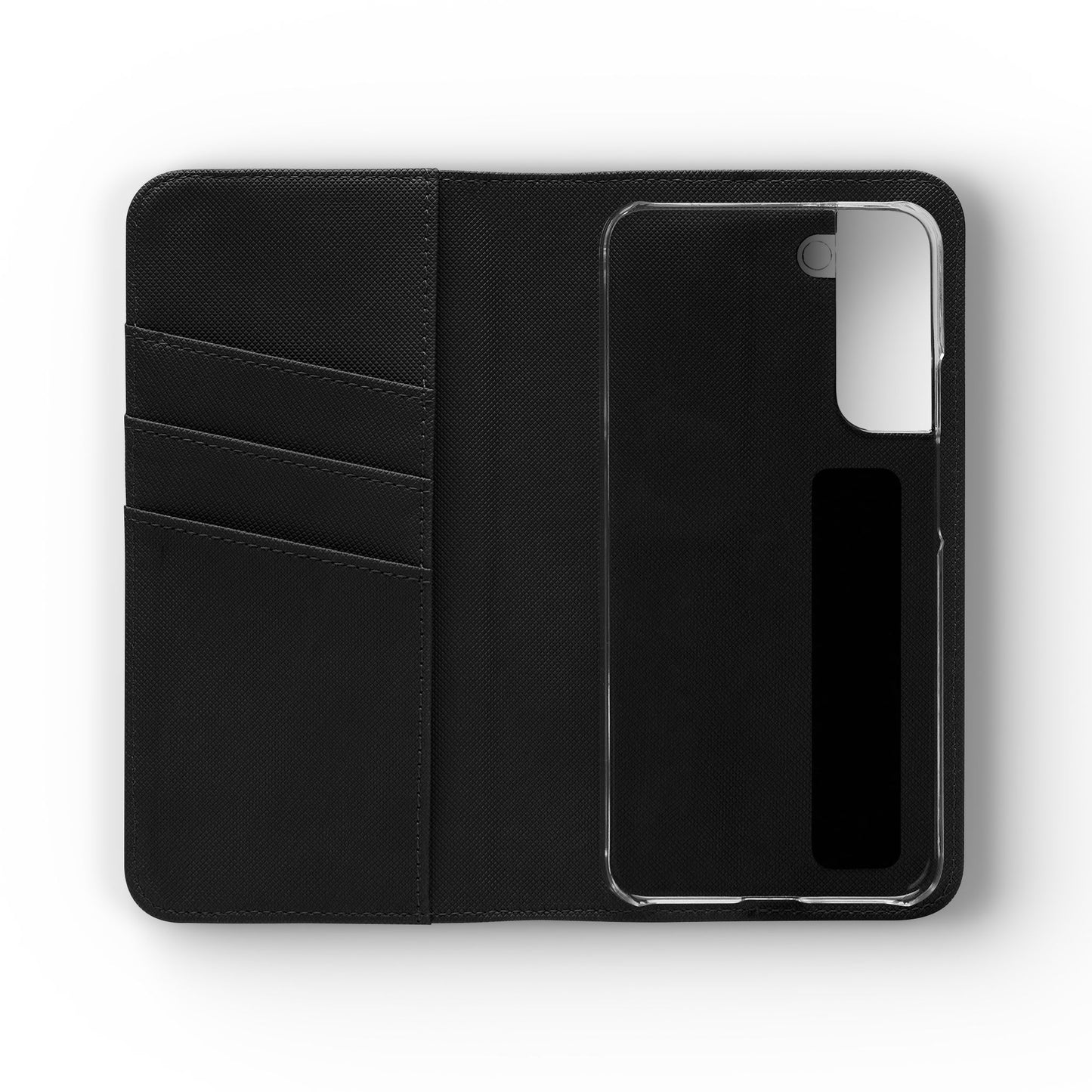 Unboards Cosmic Flip Case — Retro Space Tech Wallet Cover