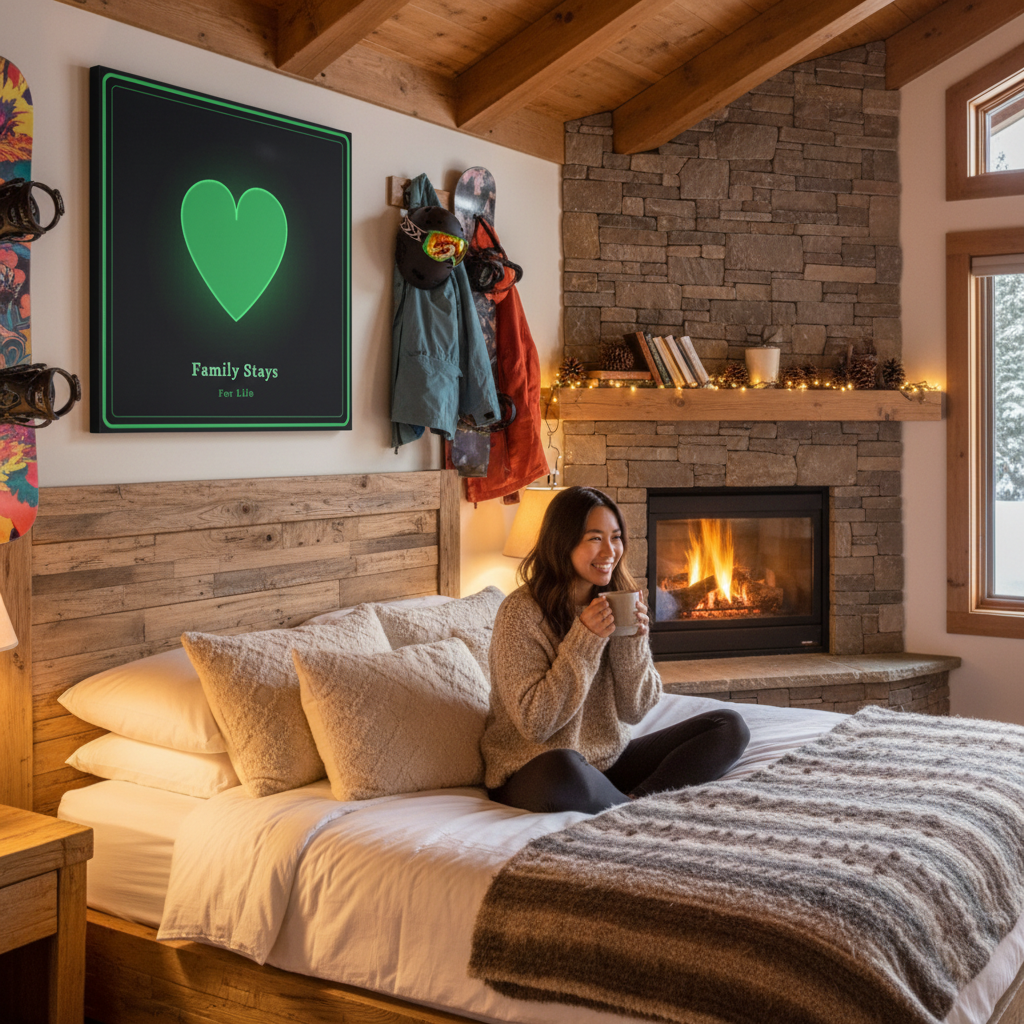 Chalet bedroom